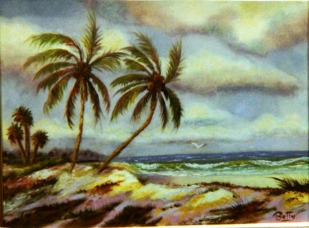 [ Palms by the sea  ]